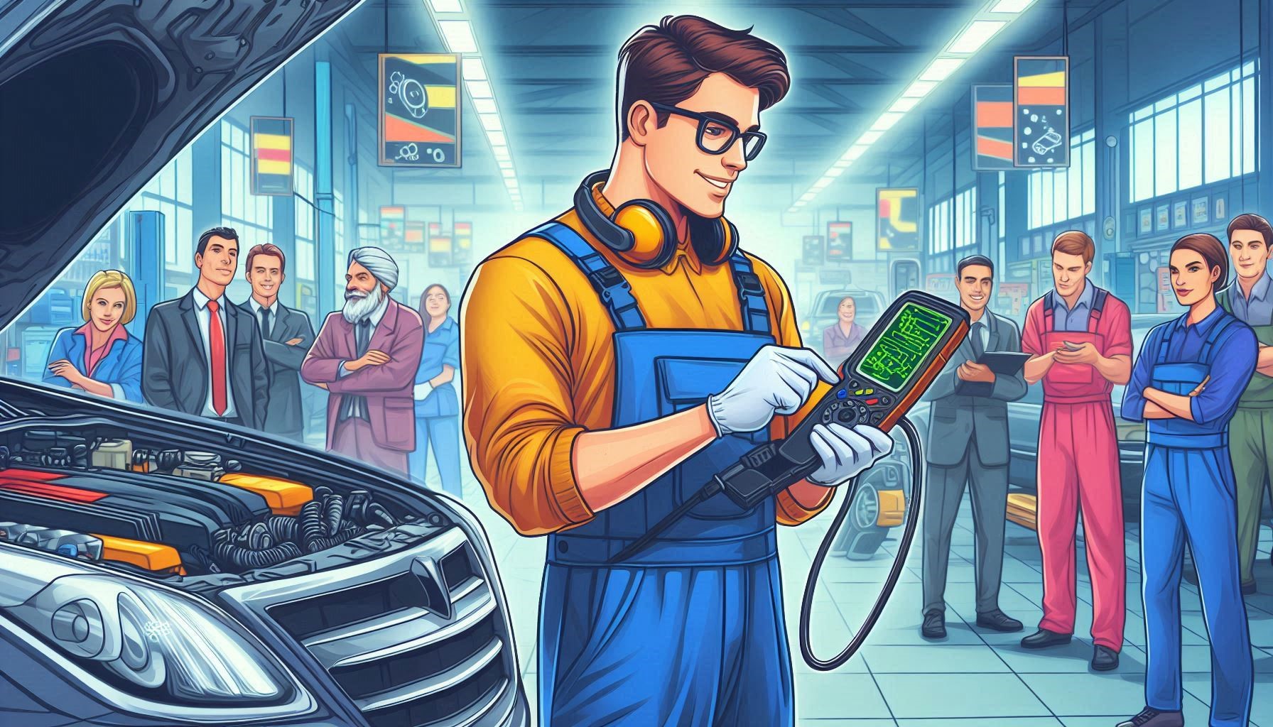 دستگاه دیاگ خودرو