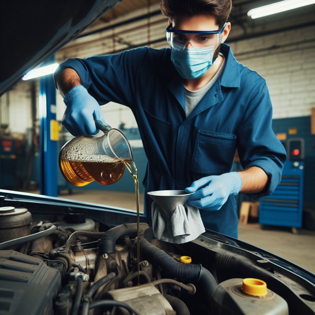 زمان تعویض روغن موتور