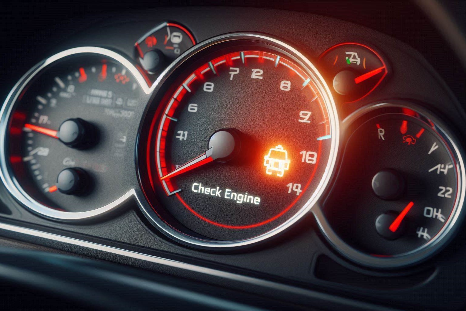 دلیل روشن بودن چراغ چک خودرو